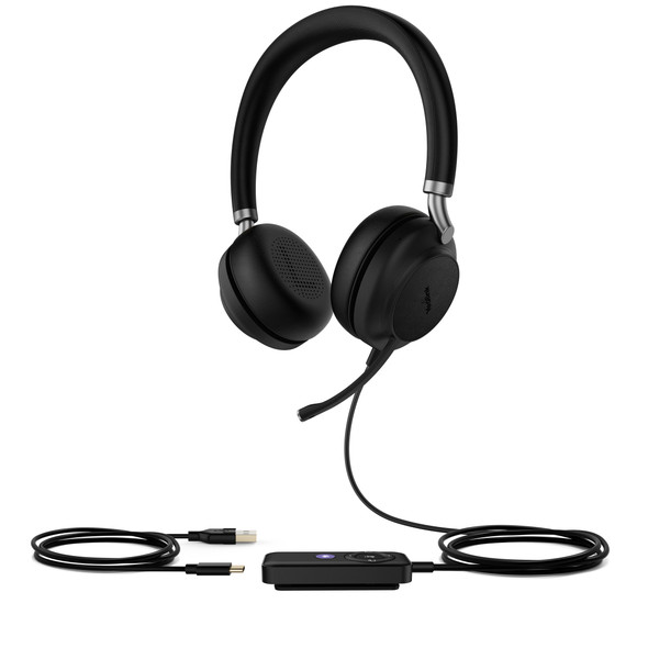 Yealink Headset 1308082 UH37 UH38 Dual UC BAT  USB Wired Retail