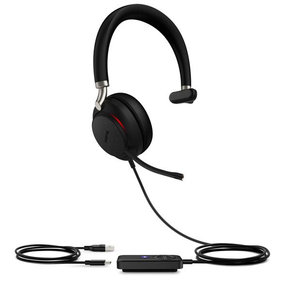 Yealink Headset 1308084 UH38 Mono UC W O BAT USB-C Retail