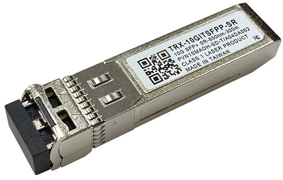 QNAP AC TRX-10GITSFPP-SR Optical Transceiver 10GbE SFP+ 850nm SR up to 300m
