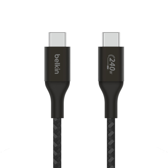 Belkin CAB015bt2MBK USB cable 2 m USB 2.0 USB C Black 745883859061