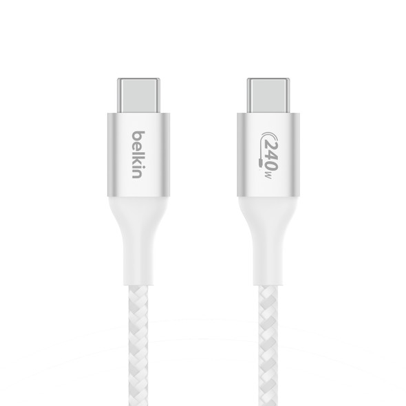 Belkin CAB015bt2MWH USB cable 2 m USB 2.0 USB C White 745883859078