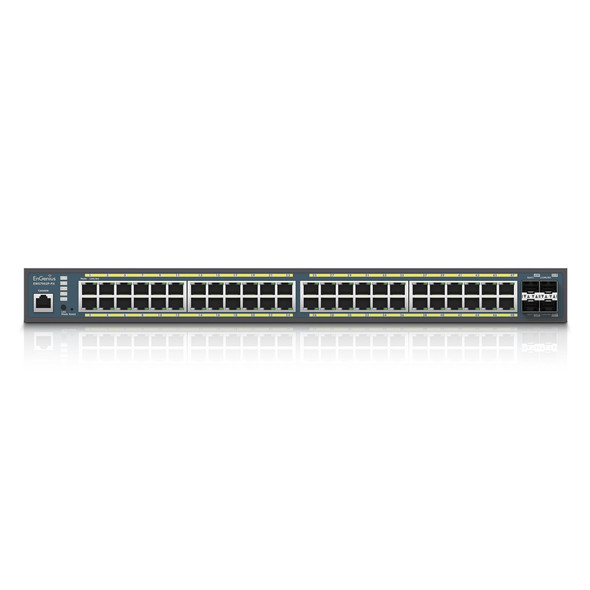 EnGenius SWT EWS7952P-FIT 48PT Fit L2 Plus Managed Gigabit PoE+ Switch Retail