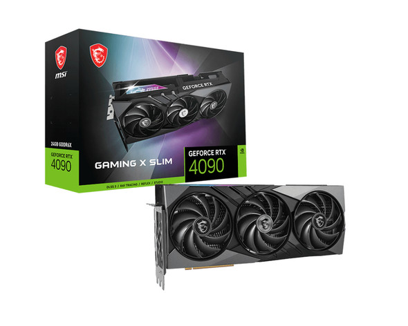 MSI VCX GeForce RTX 4090 GAMING X SLIM 24G 24GB GDDR6X 384Bit 2xDP 2xHDMI RTL