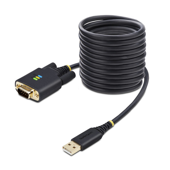 Startech CB 1P10FFC-USB-SERIAL 10ft USB to Serial Adapter Cable Retail