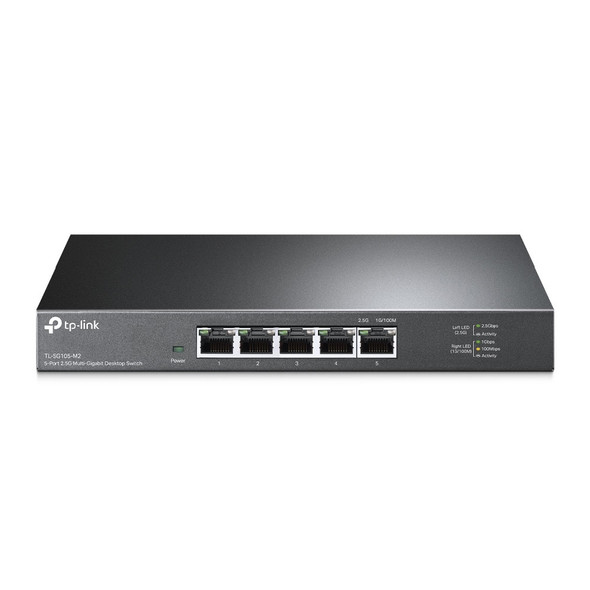 TP-Link Switch TL-SG105-M2 5-Port 2.5G Multi-Gigabit Desktop Switch Retail