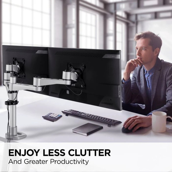 ViewSonic Accessory LCD-DMA-001 Dual Monitor Mounting Arm Retail