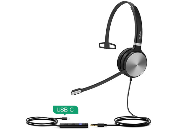 Yealink HE 1308060 UH36 Mono Teams USB-C Wired Noise-canceling microphone RTL