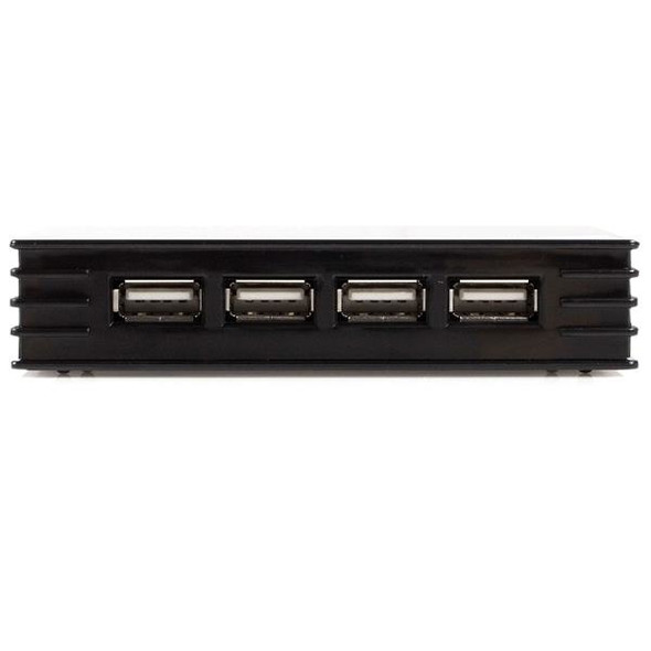 StarTech.com 7 Port Compact Black USB 2.0 Hub 48299