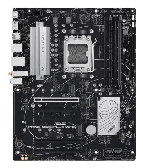 ASUS MB PRIME A620-PLUS WIFI6 A620 AM5 max.192GB DDR5 ATX Retail