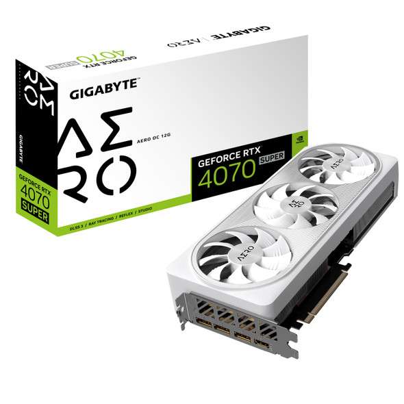 Gigabyte VCX GV-N407SAERO OC-12GD GeForce RTX 4070 Super 12GB 192B Retail
