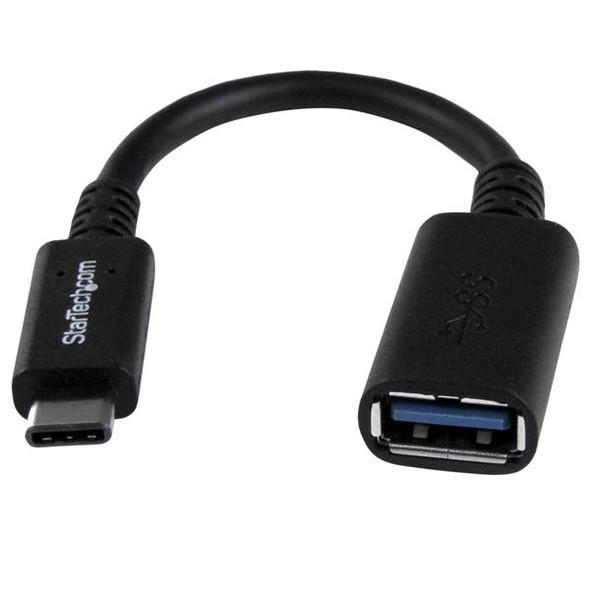 StarTech.com USB-C to USB-A Adapter Cable - M/F - 6in - USB 3.0 - USB-IF Certified 48681