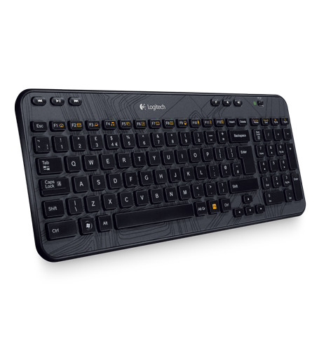 Logitech K360 keyboard RF Wireless Black 48835