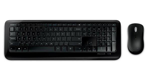 Microsoft Desktop 850 for Business keyboard RF Wireless Black 48884