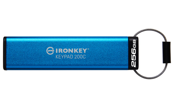 Kingston MF IKKP200C 256GB 256GB USB-C IronKey Keypad 200C AES-256 Retail