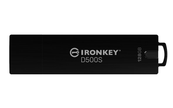 Kingston MF IKD500S 128GB 128GB IronKey D500S FIPS 140-3 Lvl 3 AES-256 Retail