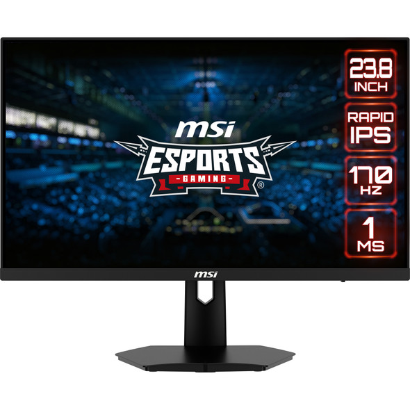 MSI MN G244F E2 24 Rapid IPS FHD 1920x1080 16:9 1ms 180Hz 2xHDMI DP Retail