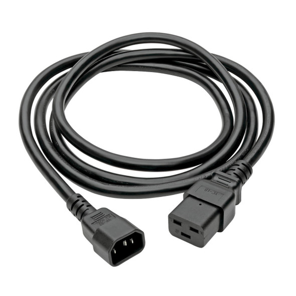 Tripp-Lite CB P047-004 4feet Power Cord C19 to C14 Heavy-Duty 15A 250V Black