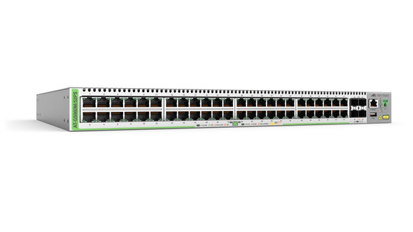 Allied Telesis GS980M Managed L3 Gigabit Ethernet (10/100/1000) Power over Ethernet (PoE) 1U Grey 767035215402