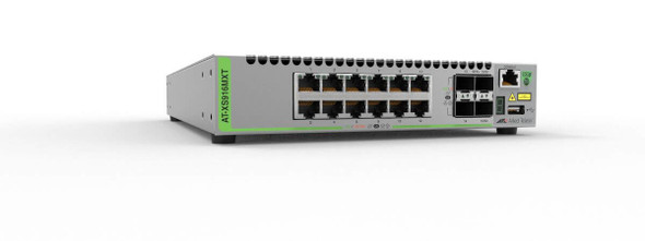 Allied Telesis AT-XS916MXT-10 network switch Managed L3 10G Ethernet (100/1000/10000) Grey 767035208039