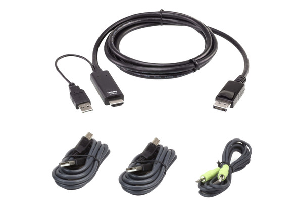 ATEN 1.8M USB Universal Secure KVM Cable Kit 672792013980