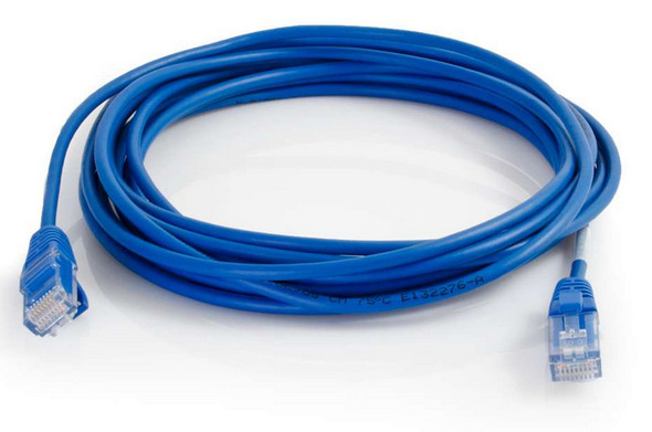 C2G 15ft. Cat5e UTP networking cable Blue 4.572 m U/UTP (UTP) 757120010340