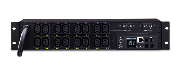 CyberPower PDU81007 power distribution unit (PDU) 16 AC outlet(s) 2U Black 649532617364