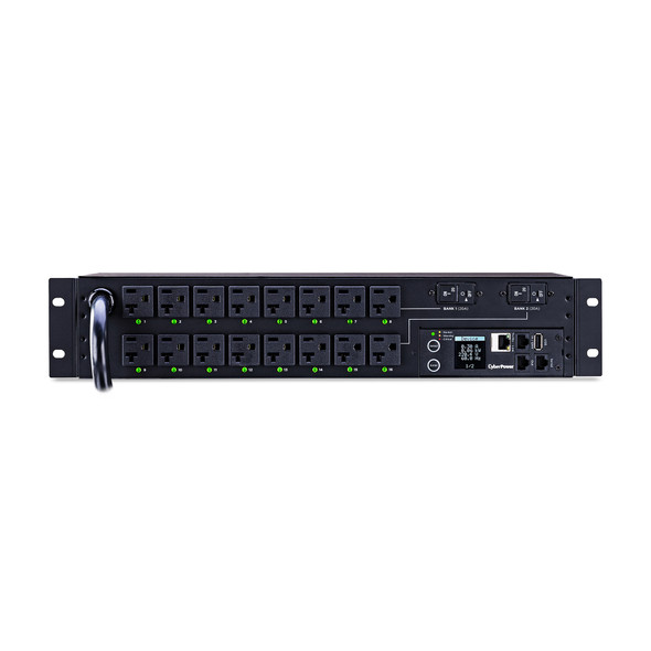 CyberPower PDU41003 power distribution unit (PDU) 16 AC outlet(s) 2U Black 649532614097