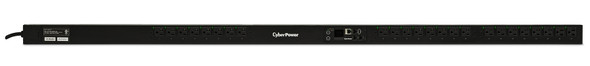 CyberPower PDU41101 power distribution unit (PDU) 24 AC outlet(s) 0U Black 649532621590