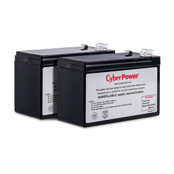 CyberPower RB1270X2C UPS battery Sealed Lead Acid (VRLA) 12 V 7 Ah 649532930364