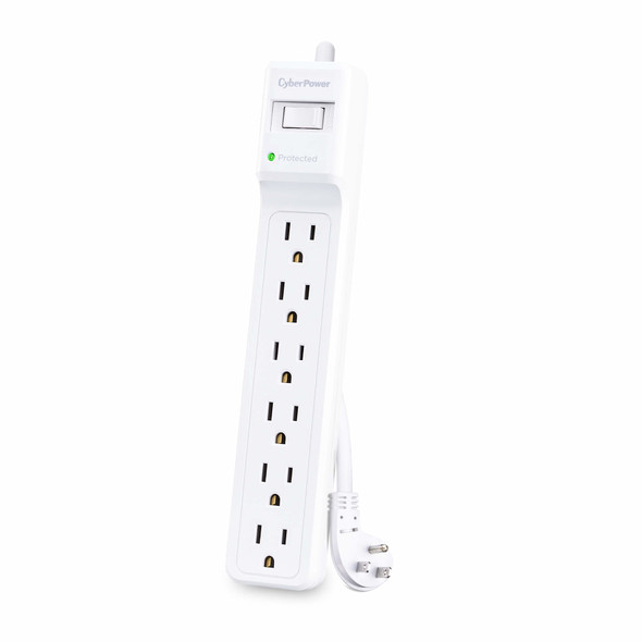 CyberPower B615 surge protector White 6 AC outlet(s) 125 V 649532932894