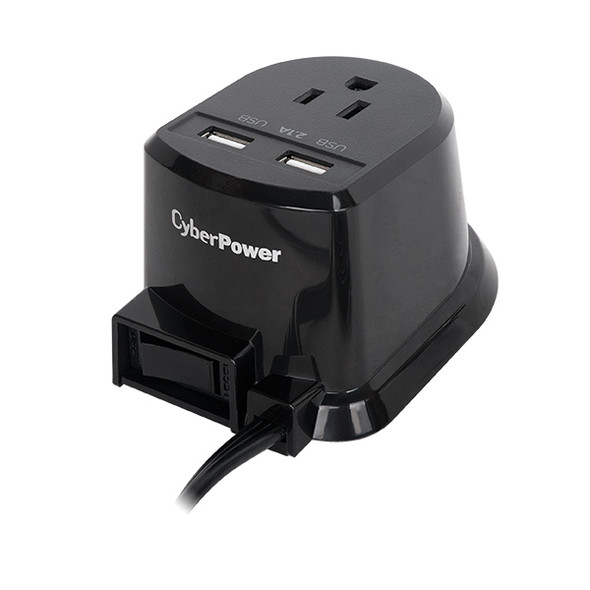 CyberPower CSP105U surge protector Black 1 AC outlet(s) 125 V 1.5 m 649532610662