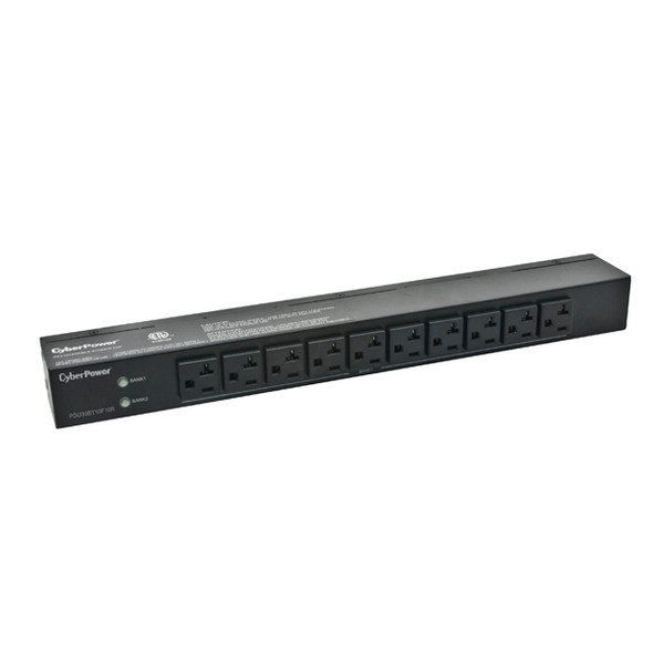 CyberPower PDU30BT10F10R power distribution unit (PDU) 20 AC outlet(s) 0U Black 0649532901289