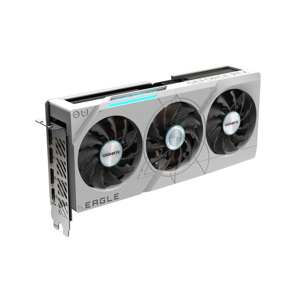 Gigabyte GeForce RTX 4070 Ti SUPER EAGLE OC ICE 16G Graphics Card - 16GB GDDR6X, 256bit, PCI-E 4.0, 2640MHz Core Clock, 3 x DisplayPort 1.4a, 1 x HDMI 2.1a, NVIDIA DLSS 3, GV-N407TSEAGLEOC ICE-16GD 889523042373