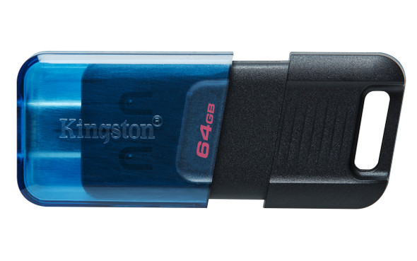 Kingston Technology DataTraveler 64GB 80 M 200MB/s USB-C 3.2 Gen 1 740617330656