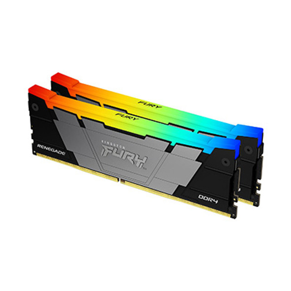 Kingston Technology FURY 64GB 3600MT/s DDR4 CL18 DIMM (Kit of 2) Renegade RGB 740617338102