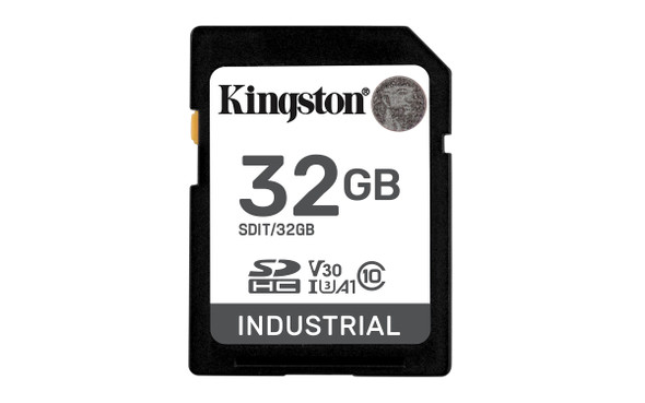Kingston Technology 32G SDHC Industrial pSLC 740617335460
