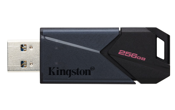 Kingston Technology DataTraveler 256GB Portable USB 3.2 Gen 1 Exodia Onyx 740617332674