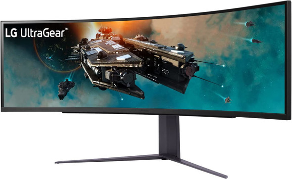 LG 49GR85DC LED display 124.5 cm (49") 5120 x 1440 pixels Quad HD Black 195174053843