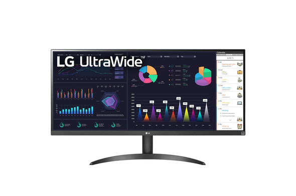 LG 34WQ500-B computer monitor 86.4 cm (34") 2560 x 1080 pixels UltraWide Full HD LED Black 195174032251