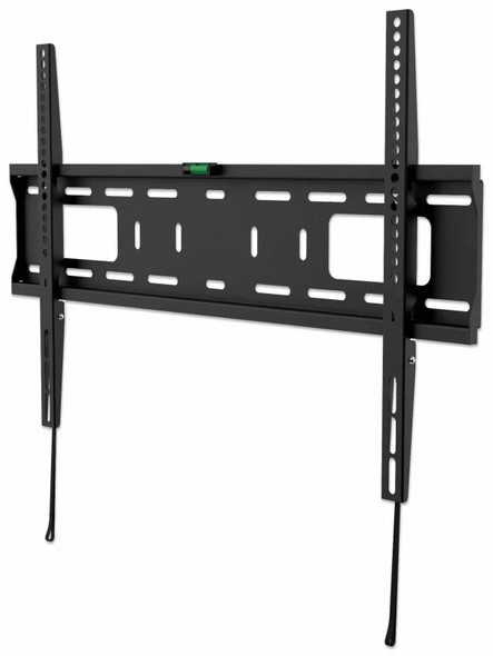 Manhattan TV & Monitor Mount, Wall, Fixed, 1 screen, Screen Sizes: 37-65", Black, VESA 200x200 to 600x400mm, Max 50kg, LFD, Lifetime Warranty 766623461986