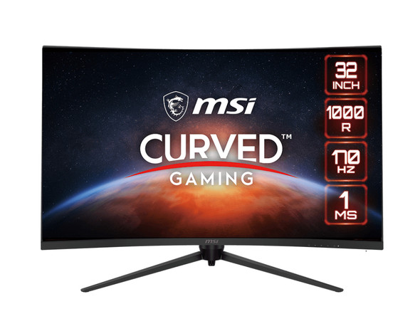 MSI G321CQP E2 computer monitor 80 cm (31.5") 2560 x 1440 pixels Wide Quad HD LCD Black 824142291795