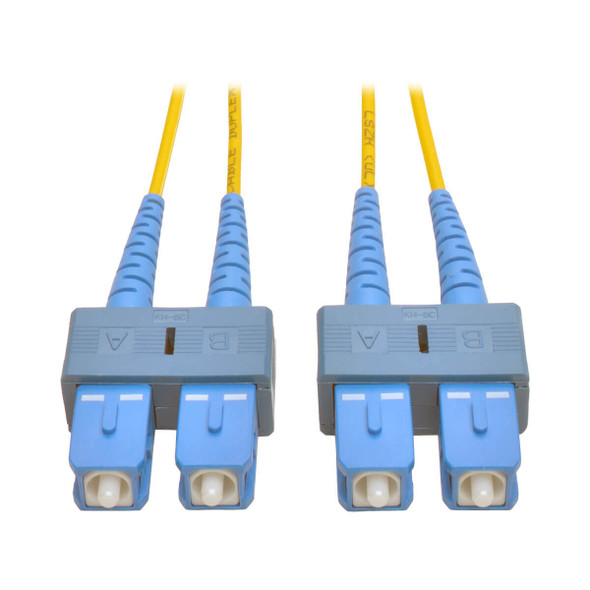 Tripp Lite N356-09M Duplex Singlemode 9/125 Fiber Patch Cable (SC/SC), 9M (30 ft.) 037332120366