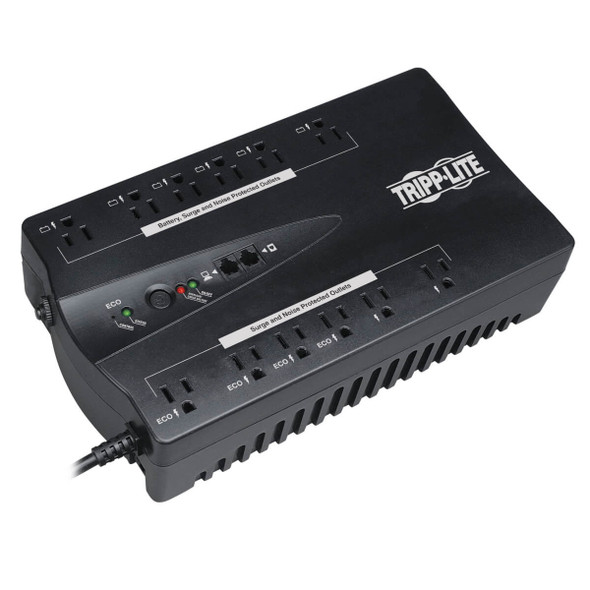 Tripp Lite ECO750UPSTAA uninterruptible power supply (UPS) 0.75 kVA 450 W 12 AC outlet(s) 037332152749