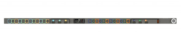 Vertiv Geist MNS3EGW1-24PBB8-6PS15B0A10-S-A power distribution unit (PDU) 24 AC outlet(s) 0U Black