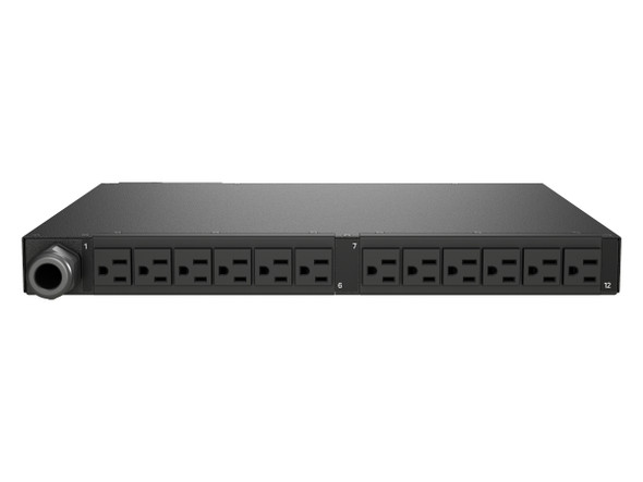 Vertiv Geist MNS3E1R5-12S153-1ST5A0H10-S power distribution unit (PDU) 12 AC outlet(s) 0U Black
