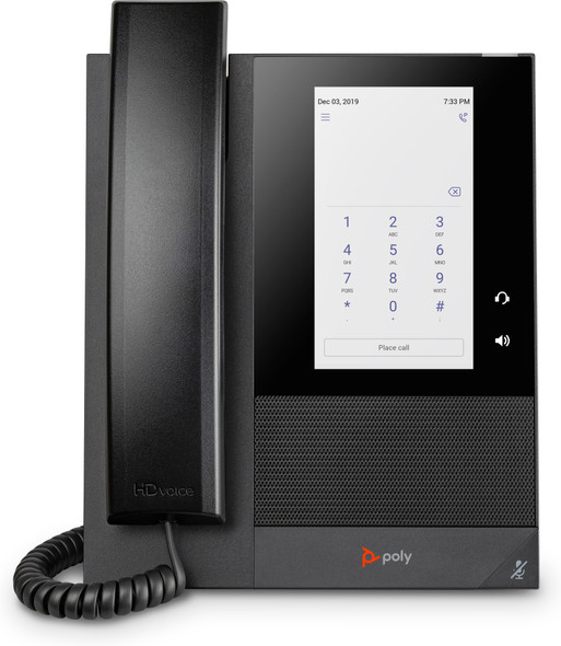 POLY CCX 400 Business Media Phone for Microsoft Teams and PoE-enabled GSA/TAA
