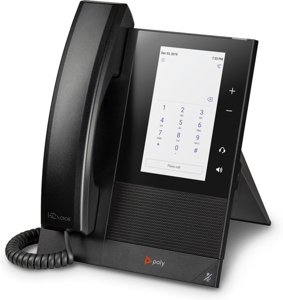 POLY CCX 400 Business Media Phone for Microsoft Teams and PoE-enabled GSA/TAA
