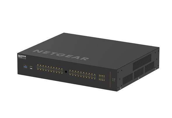 NETGEAR GSM4248UX Managed L2/L3/L4 Gigabit Ethernet (10/100/1000) Power over Ethernet (PoE) 2U Black