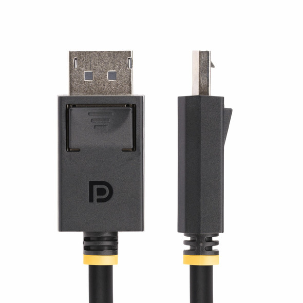 StarTech.com 3ft DisplayPort 2.1 Cable, VESA Certified DP80 DisplayPort Cable w/UHBR20/HDR/DSC 1.2a/HDCP 2.2, 16K/8K 60Hz, 4K 240Hz, 80Gbps, DP 2.1 Cable, UHD Monitor Cord, M/M