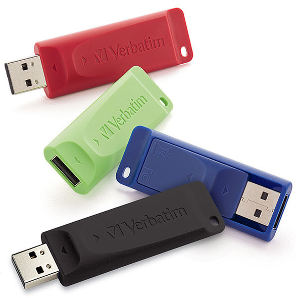 Verbatim Store 'n' Go 16GB USB flash drive USB Type-A 2.0 Black, Blue, Green, Red